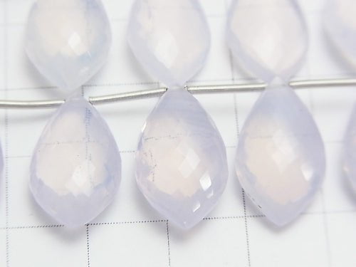 MicroCut!  High Quality Scorolite AAA Marquise  Faceted Briolette  1strand (5pcs )