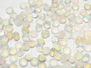 [Video] High Quality Ethiopia Opal AAA Undrilled Round Faceted 4x4mm 10pcs