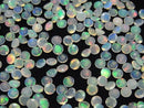 [Video] High Quality Ethiopia Opal AAA Undrilled Round Faceted 4x4mm 10pcs