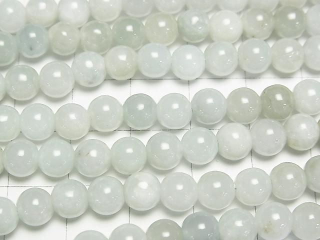 [Video] Burmese Jadeite AA++ Round 6mm half or 1-strand beads (approx. 15 inches/38 cm)