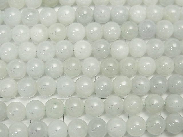 [Video]Burma Jadeite AA ++ Round 6 mm half or 1 strand beads (aprx.15 inch / 38 cm)