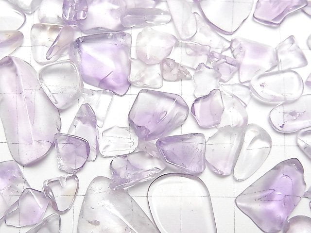 Light Color Amethyst AA++ Undrilled Chips 100 Grams