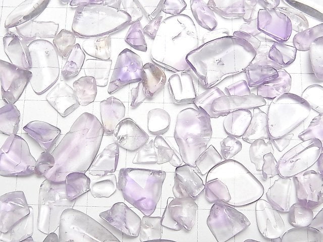 Light Color Amethyst AA++ Undrilled Chips 100 Grams