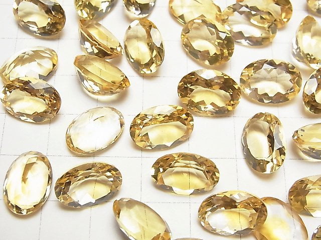 [Video] High Quality Citrine AAA Loose stone Oval Faceted 14x10mm 2pcs