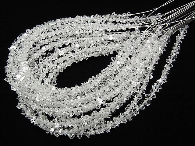 1strand $29.99! NYHerkimer Diamond AAA Rough Rock [S size] 1strand beads (aprx.6inch / 15cm)