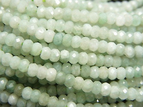 Jadeite & Nephrite, Roundel Gemstone Beads