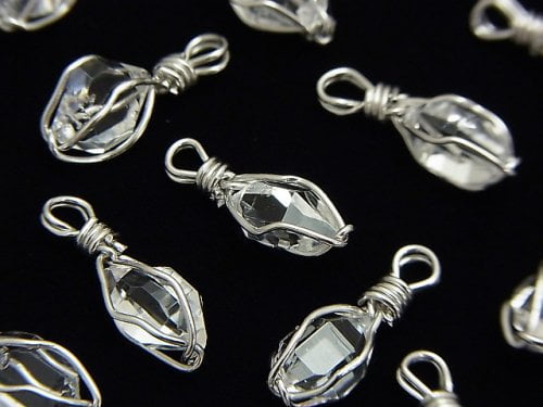 Accessories, Herkimer Diamond, Nugget, Pendant, Rough Rock Gemstone Beads