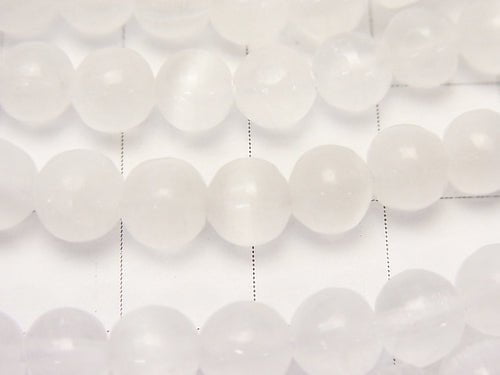 1strand $19.99! Selenite  Round 6mm 1strand beads (aprx.15inch/38cm)