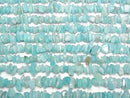 [Video] Peru Amazonite AA+ Chips (Small Nugget ) 1strand beads (aprx.15inch/38cm)