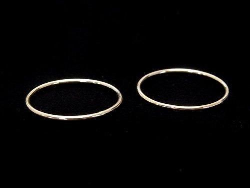 14KGF Ring, Simple Design, 1pc