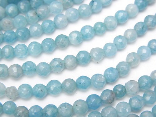 Faceted Round, Jade Gemstone Beads