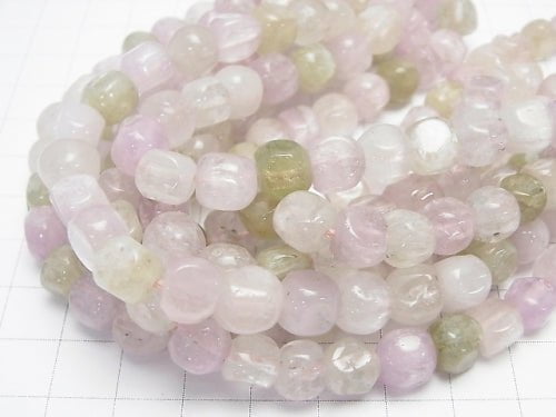 [Video] Afghanistan Kunzite AA ++ Cube half or 1strand beads (aprx.15 inch / 38 cm)