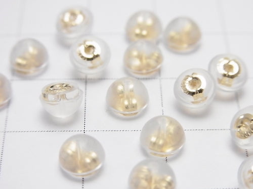 [Video] [18K Yellow Gold] Silicone Backing 1 Pair
