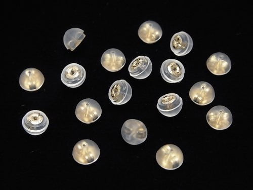 [Video] [18K Yellow Gold] Silicone Backing 1 Pair