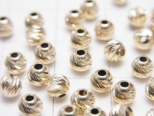 [K14 Yellow Gold] Multi Round Cut [2mm][2.5mm][3mm][4mm] 1pc