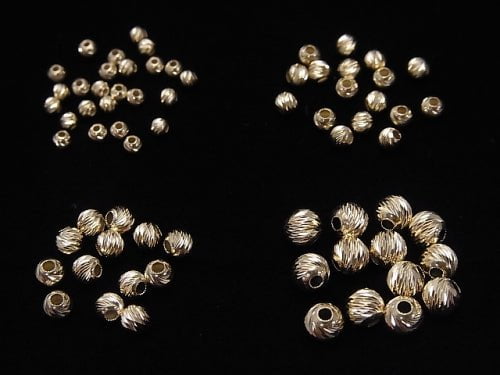 [K14 Yellow Gold] Multi Round Cut [2mm][2.5mm][3mm][4mm] 1pc