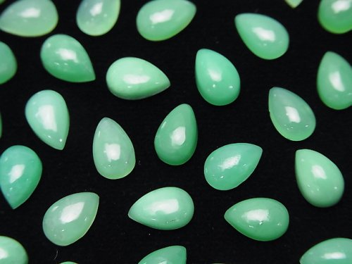 Cabochon, Chrysoprase Gemstone Beads