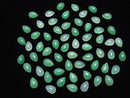 5pcs $14.99! Chrysoprase AA++ Pear shape Cabochon 9x6mm 5pcs