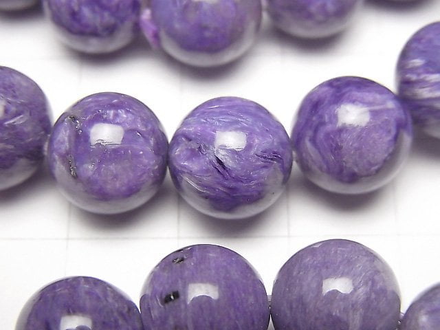 Charoite AA++ Round 11mm 1strand (Bracelet)