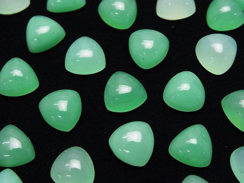 Cabochon, Chrysoprase Gemstone Beads