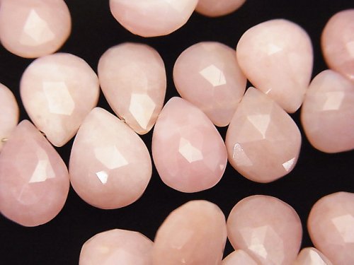 Faceted Briolette, Opal, Pear Shape Gemstone Beads