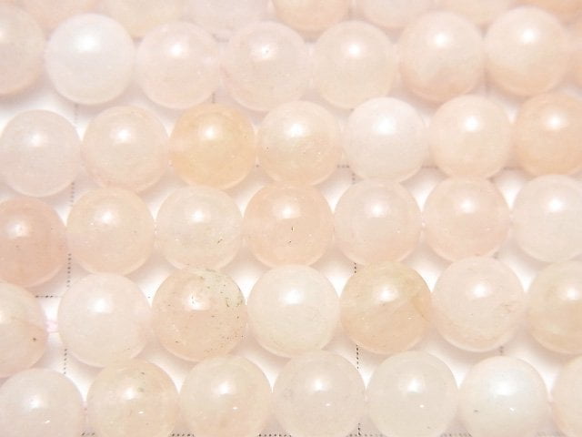 [Video]1strand $15.99! Morganite AA Round 6mm 1strand beads (aprx.15inch/38cm)