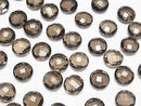[Video]High Quality Smoky Quartz AAA Loose stone Coin Cushion Cut 10x10x4mm 5pcs