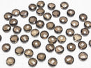 [Video]High Quality Smoky Quartz AAA Loose stone Coin Cushion Cut 10x10x4mm 5pcs