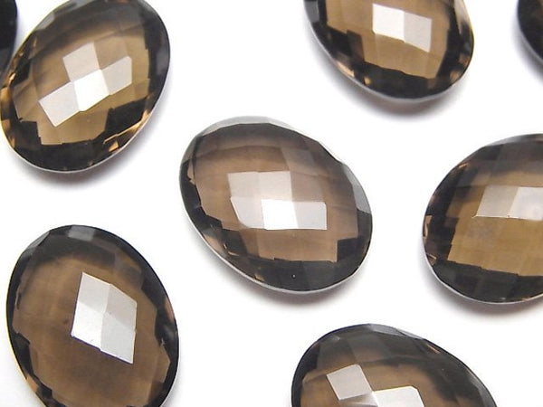 Oval, Smoky Quartz, Undrilled Gemstone Beads