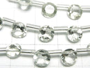 [Video]High Quality Green Amethyst AAA Round Faceted 7x7mm 1strand (8pcs)