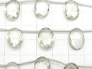 1 strand $29.99! High Quality Green Amethyst AAA Faceted Oval 14 x 10 x 5 mm 1 strand (10 pcs)