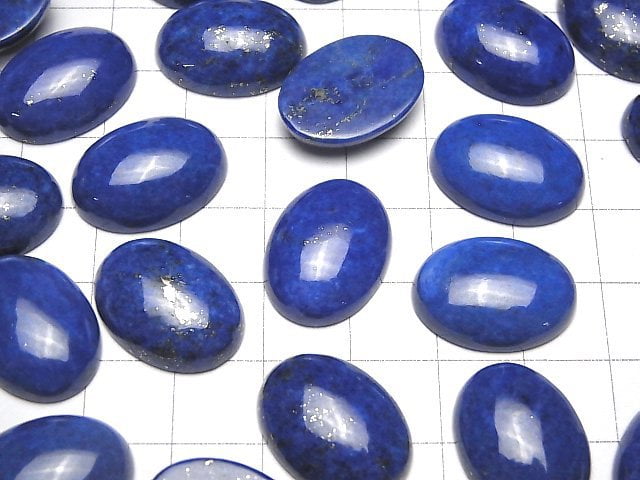 [Video] Lapislazuli AA++ Oval  Cabochon 20x15mm 2pcs