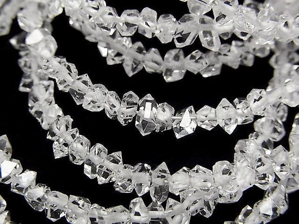 [Video] NYHerkimer Diamond AAA Rough Lock [S-M size] 1strand beads (aprx.6inch/15cm)