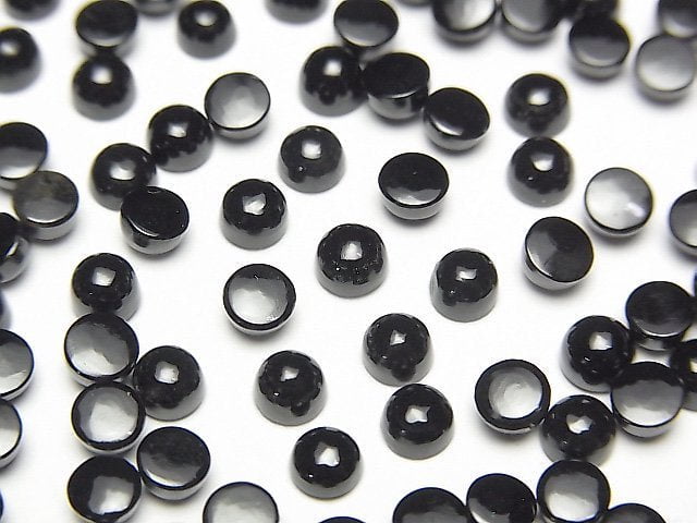 Onyx AAA Round Cabochon 4x4mm 10pcs $2.79!