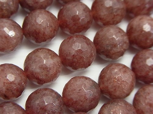 Faceted Round, Moscovite Gemstone Beads