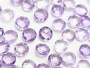 Amethyst, Coin, Undrilled Gemstone Beads