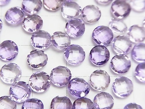 High Quality Amethyst AAA Undrilled Coin Cushion Cut 6x6x3mm 10pcs $8.79!