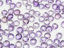 High Quality Amethyst AAA Undrilled Coin Cushion Cut 6x6x3mm 10pcs $8.79!