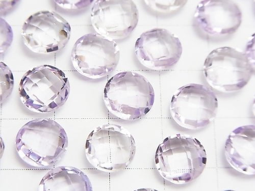 High Quality Pink Amethyst AAA Undrilled Coin Cushion Cut 9 x 9 x 4 mm 3 pcs $7.79!