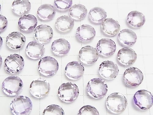 High Quality Pink Amethyst AAA Undrilled Coin Cushion Cut 9 x 9 x 4 mm 3 pcs $7.79!