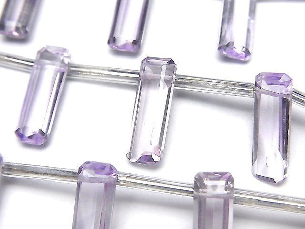 Amethyst, Rectangle Gemstone Beads