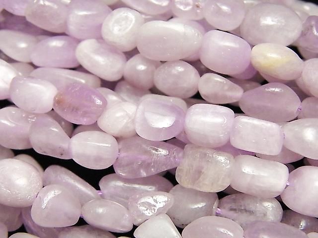 [Video] Nigerian Kunzite AA Nugget 1strand beads (aprx.15inch/37cm)