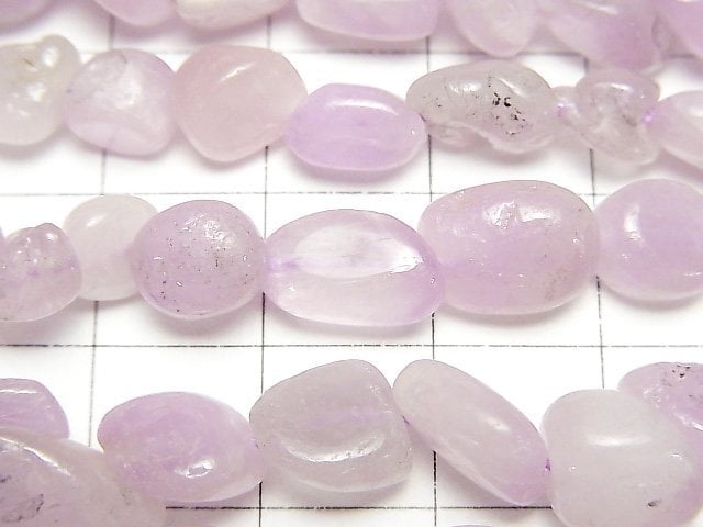 [Video] Nigeria Kunzite AA++ Nugget 1strand beads (aprx.15inch / 38cm)