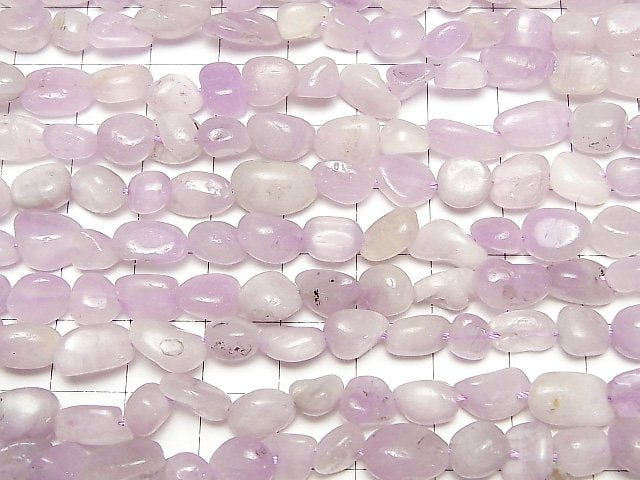 [Video] Nigeria Kunzite AA++ Nugget 1strand beads (aprx.15inch / 38cm)