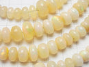 Ethiopia Precious Opal AA ++ Rondelle half or 1strand beads (aprx.15 inch / 38 cm)