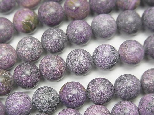 Round, Stichtite Gemstone Beads