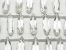 [Video] High Quality Brazilian Crystal AAA Pear shape Faceted 20 x 6 mm half or 1 strand (10 pcs)