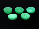 [Video] [One of a kind] Chrysoprase AA++ Oval Cabochon 11-12x10mm 5pcs set NO.14