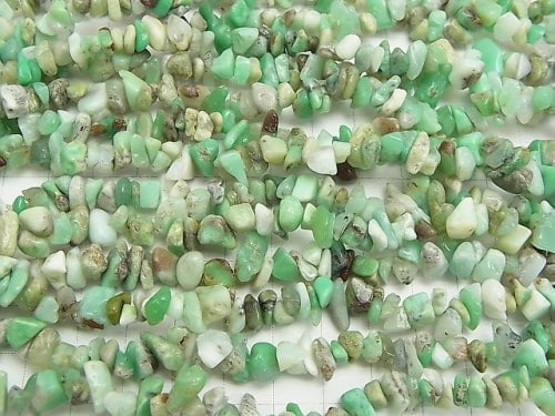 1strand $5.79! Chrysoprase AA Chips Base Rock included Chips (Small Nugget) 1strand beads (aprx.33inch / 84cm)