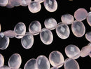 Chalcedony, Oval Gemstone Beads